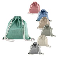Sacola/Mochila em algodão 140g/m²